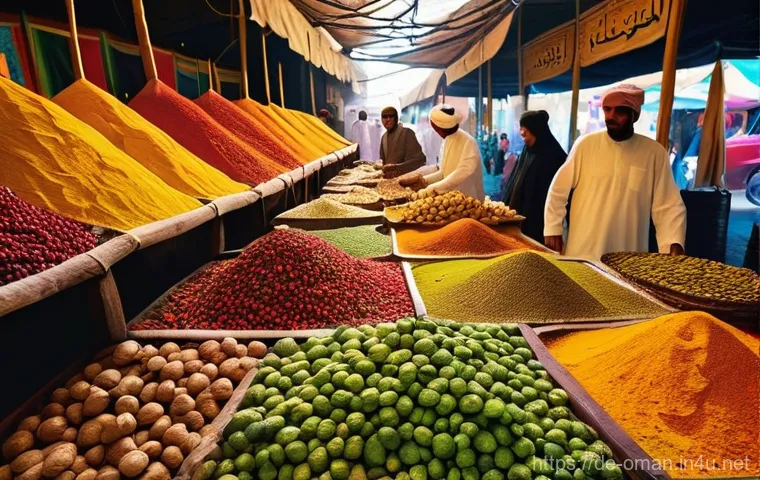 오만 전통 음식 샤와르마 - **Omani Shawarma Master at Work:** A highly detailed image capturing a skilled Omani chef, modestly ...